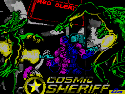 Cosmic Sheriff gameplay