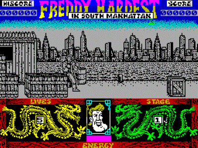 Freddy Hardest en Manhattan Sur animation