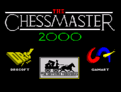 The Chessmaster 2000 gameplay