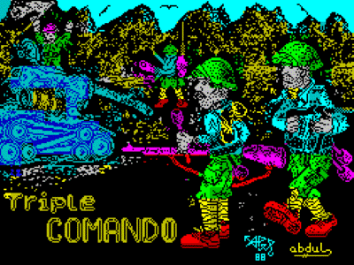 Triple Comando gameplay