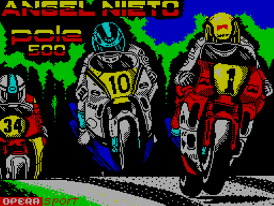 Angel Nieto Pole 500 gameplay