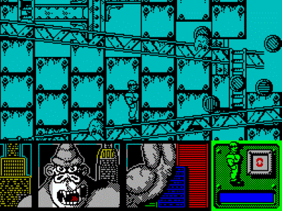 Kong's Revenge animation