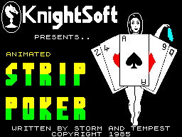 Animated Strip Poker