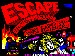Escape From The Planet Of The Robot Monsters