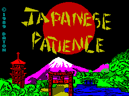 Japanese Patience