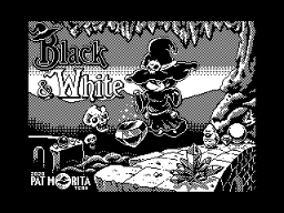 Black and White